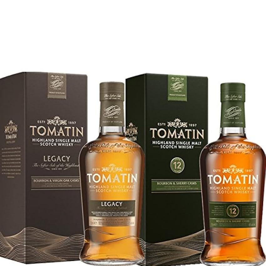 billig Tomatin Whisky Set 12 Jahre & Tomatin Legacy 2x 