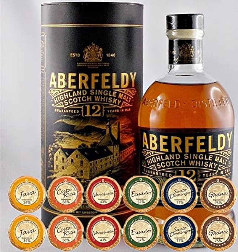 Klassiker Aberfeldy 12 Jahre Single Malt Whisky + 12 Ed