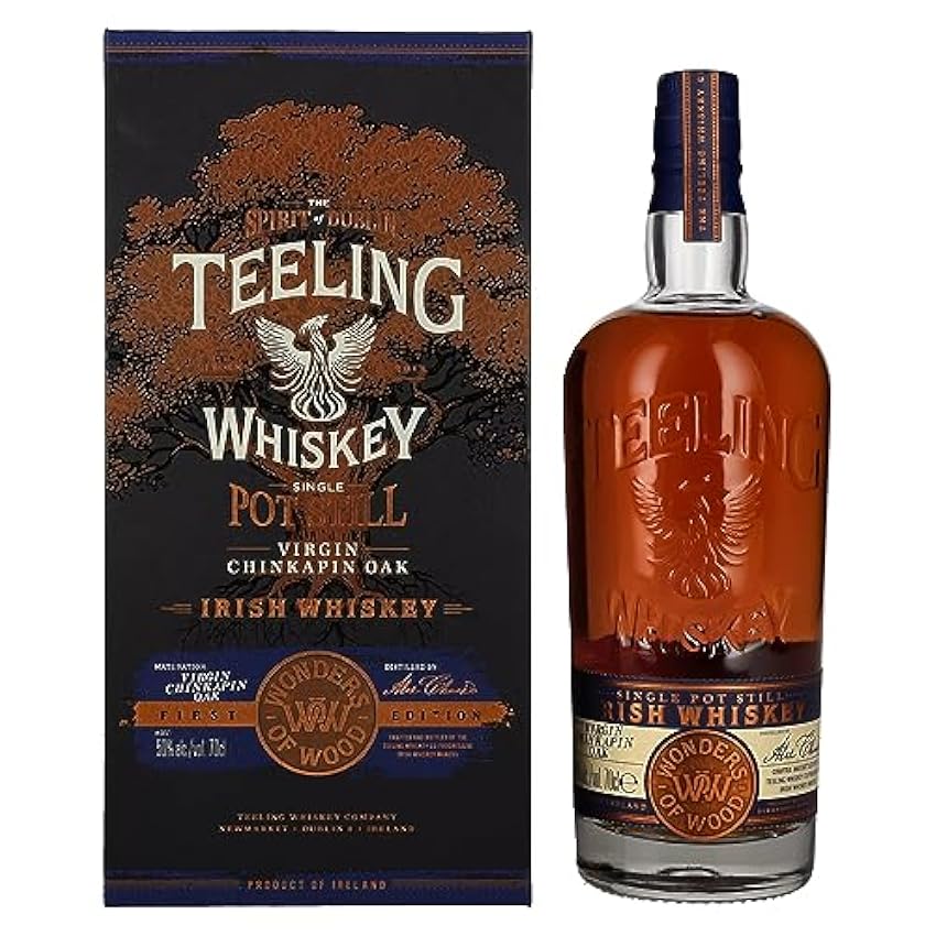 Großhandelspreis Teeling Whiskey Single POT STILL Irish Whiskey Wonders of Wood 50% Vol. 0,7l in Geschenkbox sCV5xtmJ Online-Shop