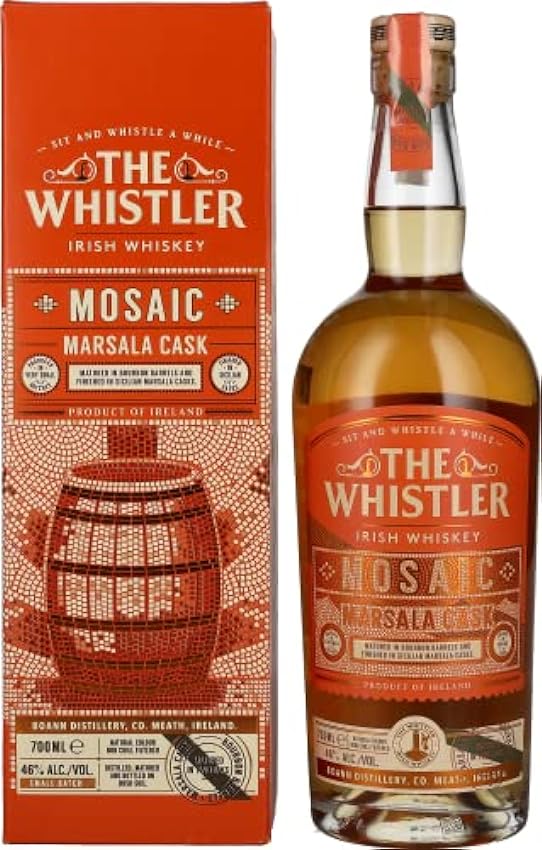 Factory Direct The Whistler Irish Whiskey MOSAIC MARSAL