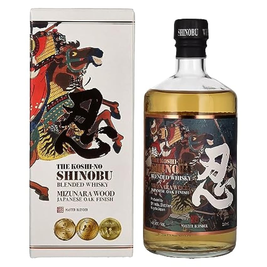Hohe Qualität Shinobu The Koshi-No Blended Whisky Mizunara Oak Finish 43% Volume 0,7l in Geschenkbox Whisky 7aOFosKQ Online Bestellen