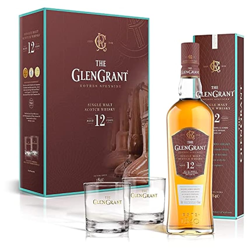 Klassiker Glen Grant Geschenkset - 1 x 0,7 l - Whisky i