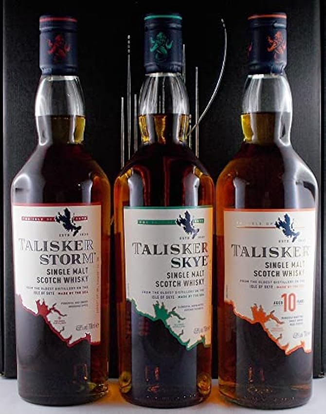 kaufen 3 Flaschen Talisker: Storm, Skye, & 10 Jahre Sin