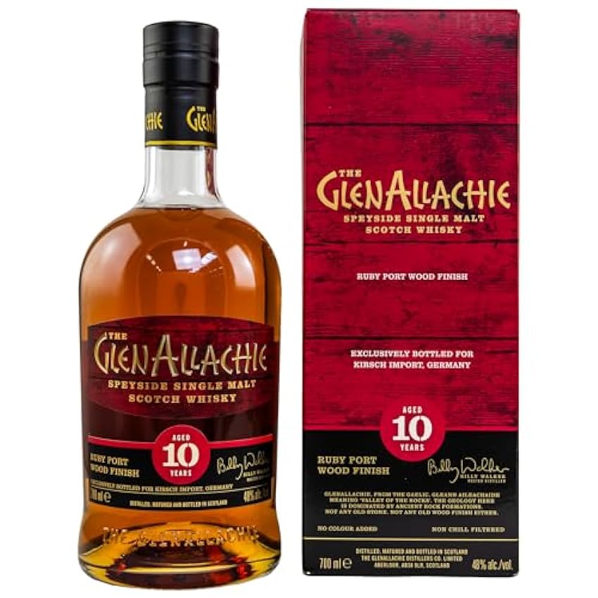Factory Direct The GlenAllachie 10 Years Old RUBY PORT 