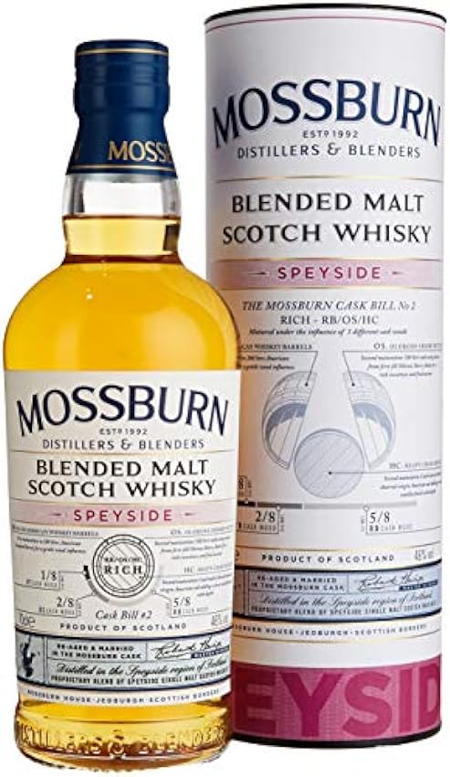 Ermäßigte Mossburn | Blended Malt Scotch Whisky | Speys