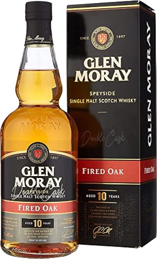 Mode Glen Moray 10 Years Old Fired Oak Single Malt Scot