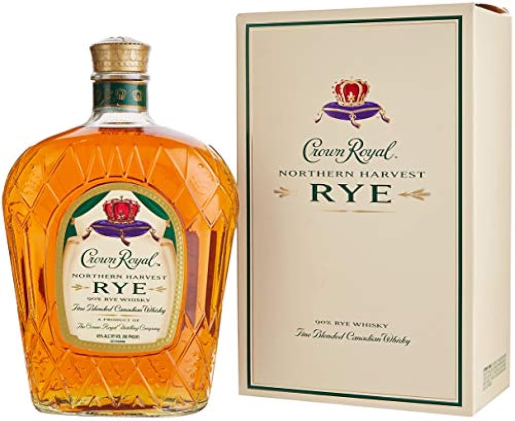 exklusiv Crown Royal Northern Harvest Rye 45% Vol. 1l in Geschenkbox 31M8gzoF Mode