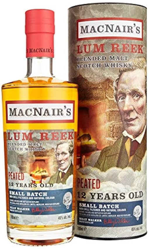neueste MacNairs Lum Reek 12 Jahre Single Malt Whisky (