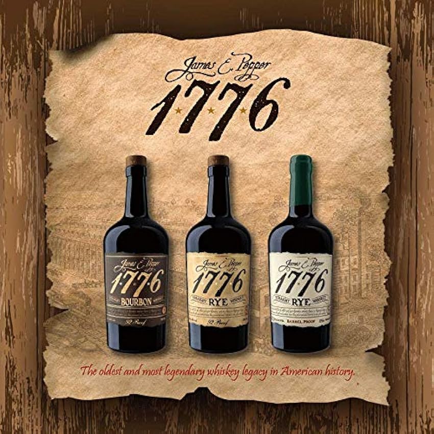 Ermäßigte 1776 Whiskey James E. Pepper 1776 Rye 100 Proof Bourbon Whiskey (1 x 0.7 l) TXGdW7RK gut verkaufen