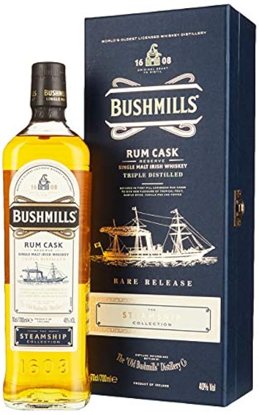 Billige Bushmills Steamship Collection Rum Cask Reserve