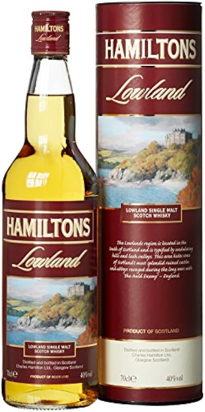 Billige Hamiltons Lowland Single Malt Whisky (1 x 0.7 l