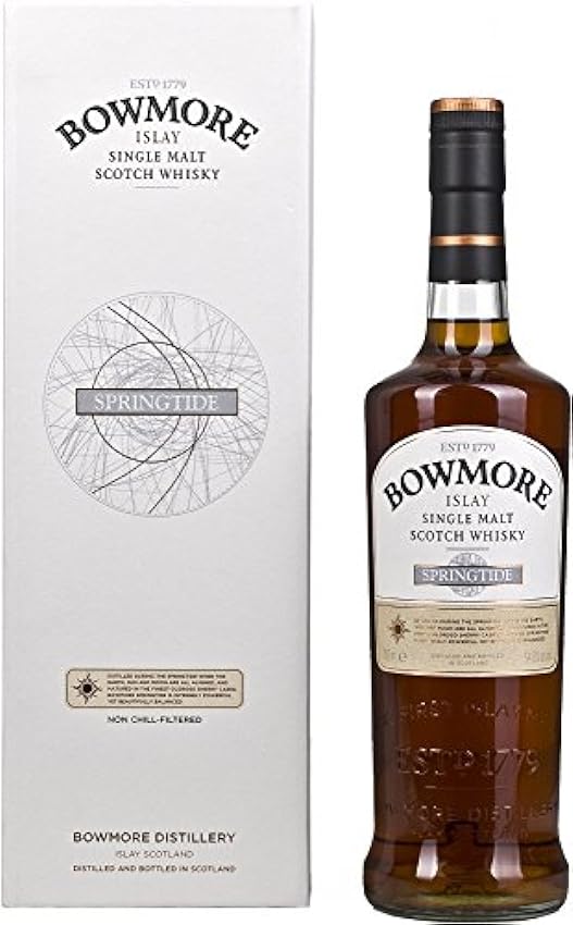 Mode Bowmore Springtide mit Geschenkverpackung Whisky (1 x 0.7 l) aw3EstjM am besten verkaufen