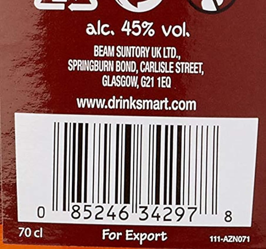 Ermäßigte Maker´s Mark | Handgemachter Kentucky Straight Bourbon Whisky | 45 % vol | 700 ml Einzelflasche O86s9urk Shop