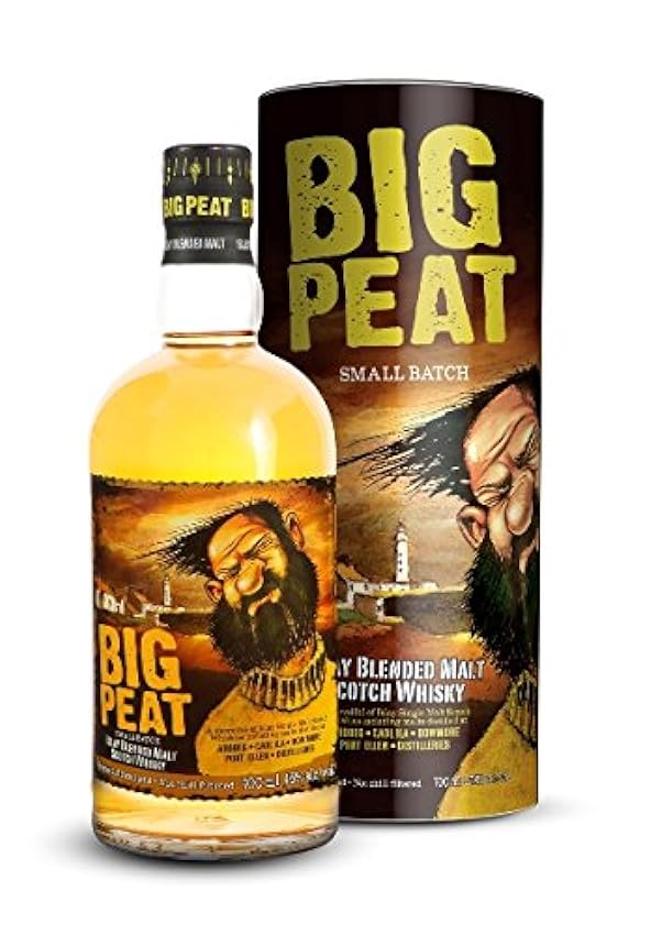erschwinglich Big Peat Whisky - Islay Blended Malt Whisky (0,7 Liter) X7Hk40hs Mode