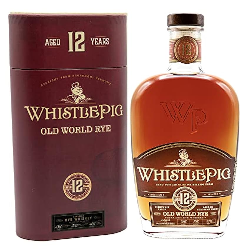 Promotions WhistlePig 12 Years Old Straight Rye Whiskey
