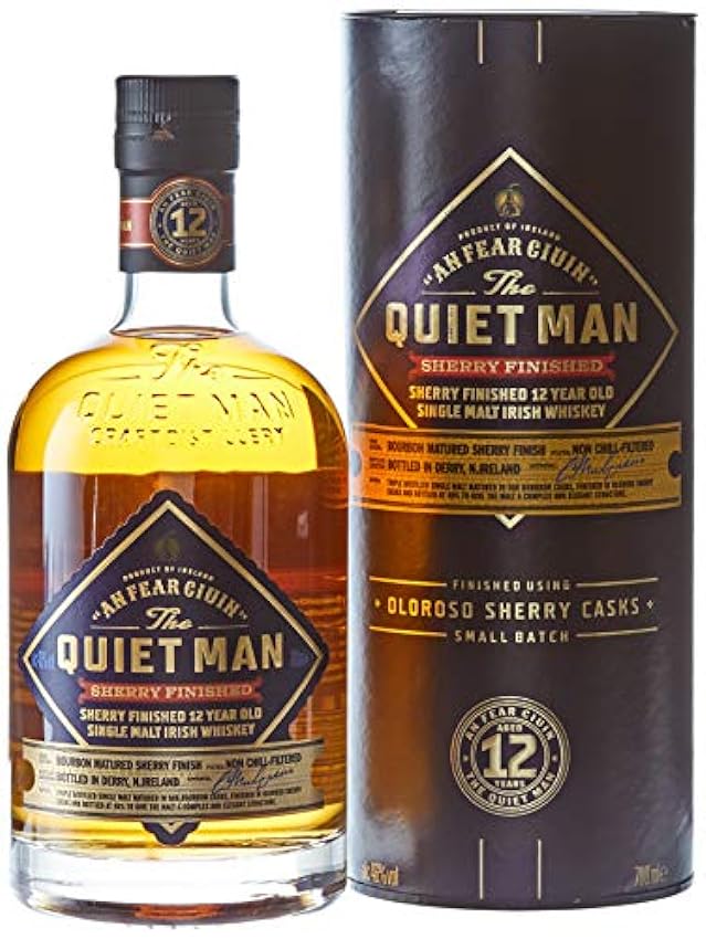 Billige The Quiet Man An Fear Ciuin 12 Year Old Sherry 