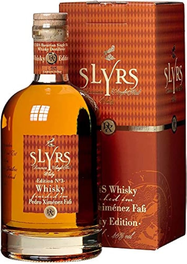 Factory Direct SLYRS Bavarian Single Malt Whisky Pedro Ximenez Finishing 46 percent (1 x 0.7 l) limitierte Edition t3EUHg9t Spezialangebot