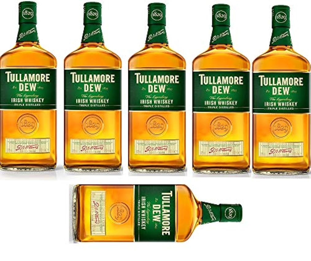 Billige 6 Flaschen Tullamore Dew irish Whiskey a 700ml (6x0.7l) 40% Vol. hp32Vl1m Rabatt