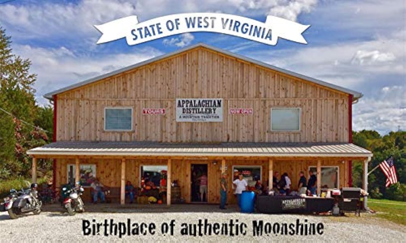 Preiswerte Appalachian Moonshine - Straight. 45% Vol. - Echter handgefertigter Moonshine Whiskey aus West Virginia, USA. 1g38Hrjm am besten verkaufen