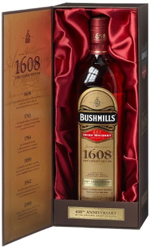 Promotions Bushmills 1608 Blended Irish Whiskey, 1er Pa