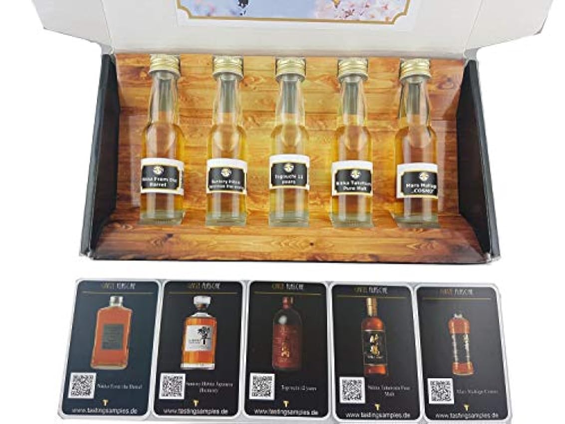 erschwinglich Tasting Samples Whisky Tasting Box ´