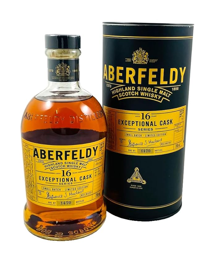 Promotions Aberfeldy 16 Years Exceptional Cask Small Batch Single Malt Scotch Whisky 43% 0,7l Flasche zf0O77hE groß