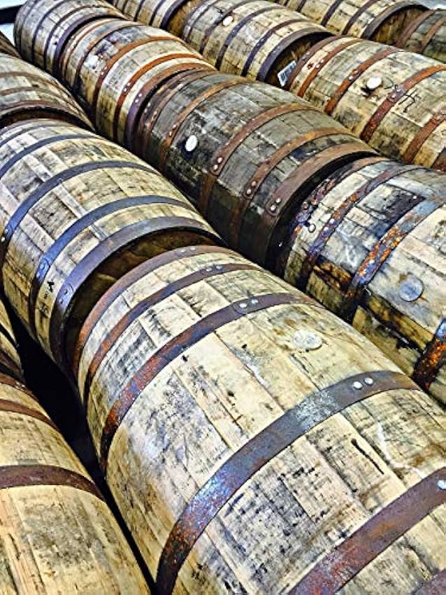 Billige Rum/Whisky/Wein - Räucherschnitzel 1,5L aus Original Fass-Eiche Barrel-Cuttings (Rum) ZB5B8Rsk Hohe Quaity