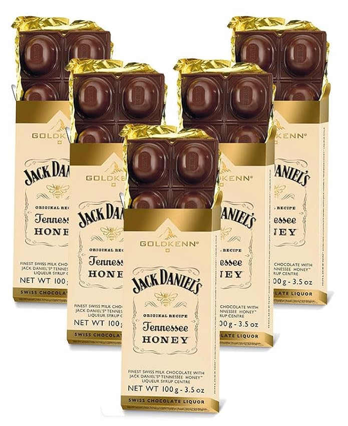 Hohe Qualität Goldkenn Schokoladentafel mit Jack Daniel´s Tennessee Honey, 5er Pack (5 x 100 g) S0TTCNCp New Style